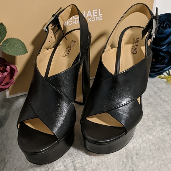 Michael Kors Mariana Sling Platform Sandals - Picture 4 of 6